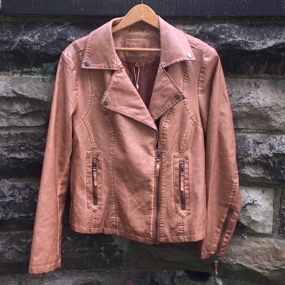 Max Studio Jackets & Blazers - Max Studio Faux leather jacket